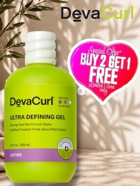 DevaCurl Ultra Defining Hair Gel  - New